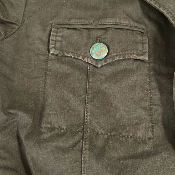 Sixty men’s military jacket brown distressed size European 50 small us 38 - Picture 5 of 9